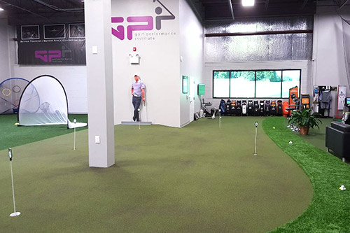 Indoor Putting Greens