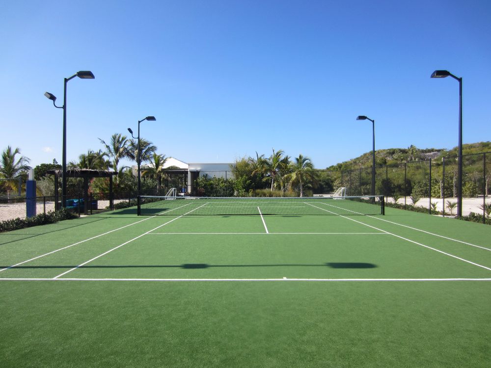 Synthetic Turf Tennis Court